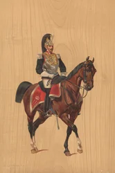 Soldat non identifié à cheval