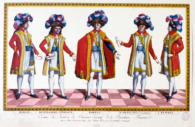 Membres en uniforme du directoire ou de la direction