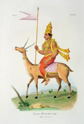 Vayu, gravé par C. de Motte (1785-1836)