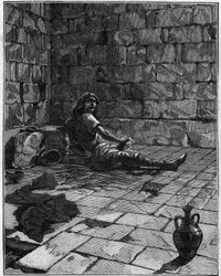 Vercingétorix (vers 72-46 av. J.-C.), chef gaulois, resta en prison pendant six ans.