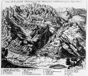 Vue de La Grande Chartreuse
