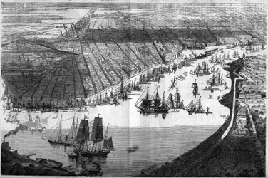 Vue de la ville de La Nouvelle-Orléans, États-Unis
