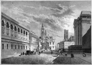 Vue de la montagne Sainte-Geneviève, Paris