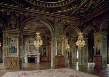 Vue de la Salle des Arts, après 1871