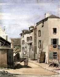 Vue de la ville de Clamart, France