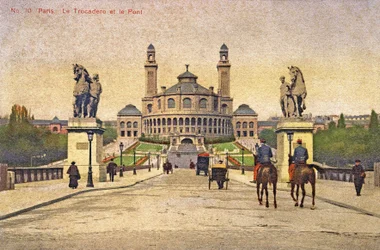 Vue du Trocadéro et du Pont d