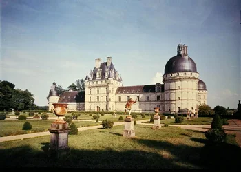 Vue de la façade est, construction commencée en 1540