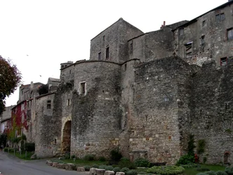 Vue du village fortifié