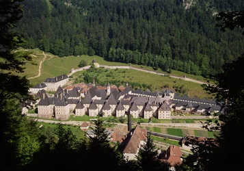 Vue du complexe monastique