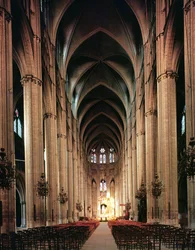Vue de la nef, 1225-50