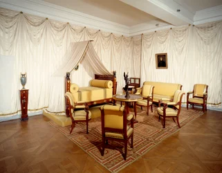 Vue de la chambre de l