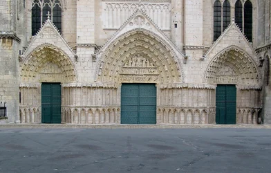 Vue de la façade ouest