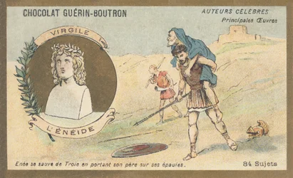 Virgile (70 av. J.-C.-19 av. J.-C.), poète latin, auteur de « L