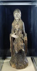 Vierge et Enfant en Majesté, de Forez (bois peint)