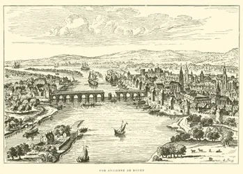 Vue Ancienne de Rouen