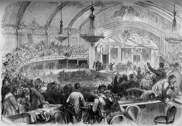 Guerre de 1870 - élection législative pendant l