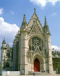 Façade ouest de la chapelle