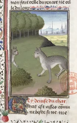 Chats sauvages, du Livre de la Chasse par Gaston Phébus de Foix