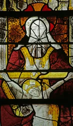 Vitrail représentant la Trinité