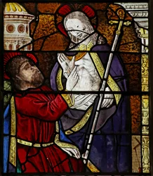 Fenêtre s3 représentant Saint Thomas - le doute
