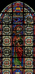 Fenêtre w109 représentant Saint Pierre