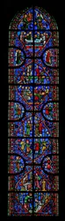 Fenêtre w11 représentant le martyre de Saint André