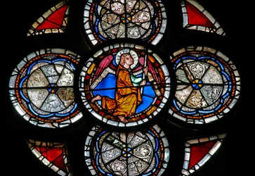 Fenêtre w11 représentant un ange