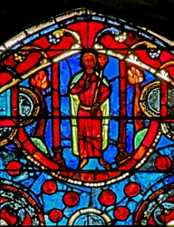 Fenêtre w12 représentant une scène de l