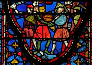 Saintes Reliques : Héraclius combat le fils de Crésus