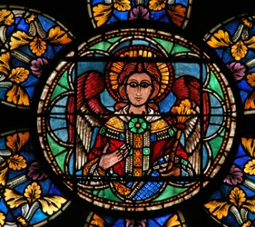 Fenêtre w201 représentant un ange