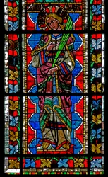 Fenêtre w202 représentant Sainte Aurélia
