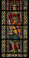 Fenêtre w203 représentant Saint Candide