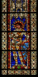Fenêtre w203 représentant Saint Victor
