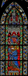 Fenêtre w204 représentant Sainte Réparate