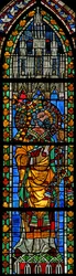 Fenêtre w205 représentant Saint Abrogastius
