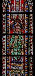 Fenêtre w207 représentant Saint Augustin