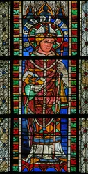 Fenêtre w207 représentant Saint Garonius