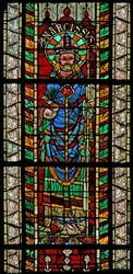 Fenêtre w207 représentant Saint Narcisse