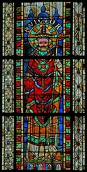 Fenêtre w207 représentant Saint Victor