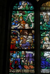 Fenêtre w20 représentant Saint Jean-Baptiste interrogé