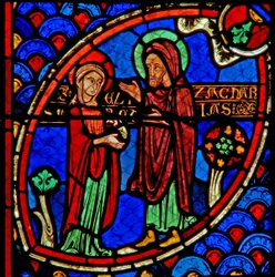 Zacharie et Élisabeth, les parents de Saint Jean-Baptiste