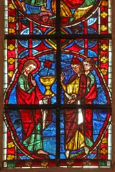 Saint Jacques avec le magicien Hermogène et Philetus
