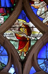 Saint Pierre porte un poisson - pour entrer à Capharnaüm