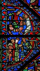 La reine de Saba ; Balaam et son âne