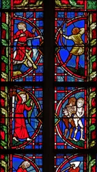 La mort de Caïn; Adam et Ève expulsés d