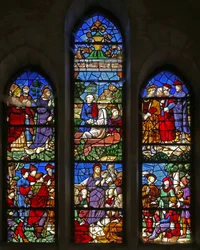 Christ prêchant et résurrection de Lazare