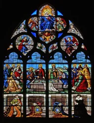 Fenêtre w39 représentant la Mort et l