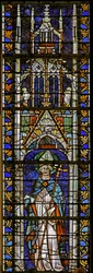 Fenêtre w7 représentant Saint Maurice