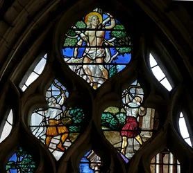 Fenêtre représentant Saint Sébastien