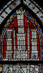 Fenêtre w9 représentant un dais